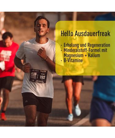 Hello Recovery Electrolyte Powder - Sugar-Free Isotonic Lemon Drink for Pre/Post Workout & Hangover Relief (160g) - Buy Online on GoSupps.com