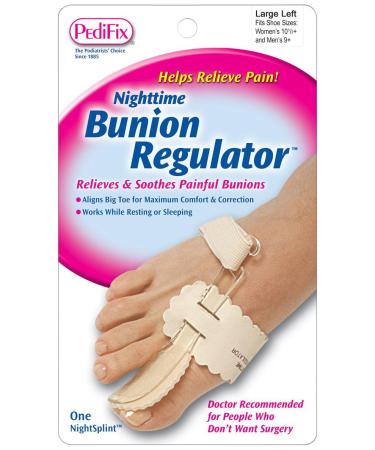 PediFix Nighttime Bunion Regulator  Large Left - Buy Online on GoSupps.com