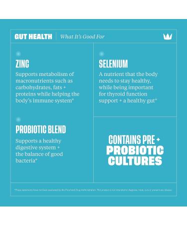 Health By Habit Gut Health Supplement - 60 Capsules, 1.5 Billion Probiotic Cultures, Prebiotic Apple Extract, Supports Digestive Health, Non-GMO, Sugar-Free - Buy Online on GoSupps.com