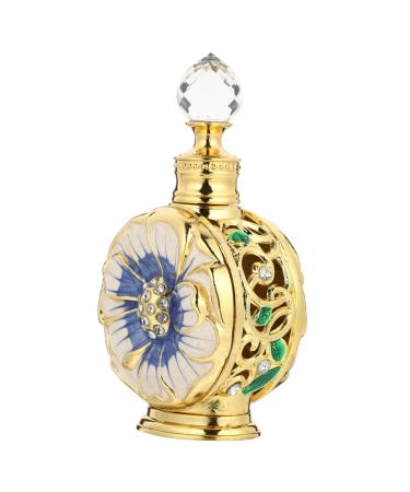 Perfume Bottle Essential Oil Bottle Glass Dropper Bottle Pretty Perfume Bottle Rose Perfume Bottle Empty Bottle Round Bottle Travel Portable