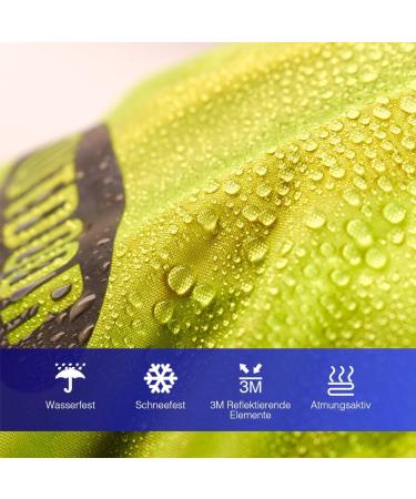 Landjoy Waterproof Bicycle Helmet Cover - Rain Protection with Reflectors Wind-Repellent & Breathable - 2 Green - Buy Online on GoSupps.com
