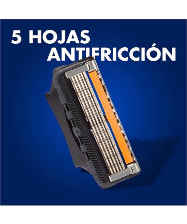 Buy Gillette ProGlide Men's Razor Blades - 5 Anti-Friction Blades 8 Refills for Ultimate Shave | International Shipping - Buy Online on GoSupps.com