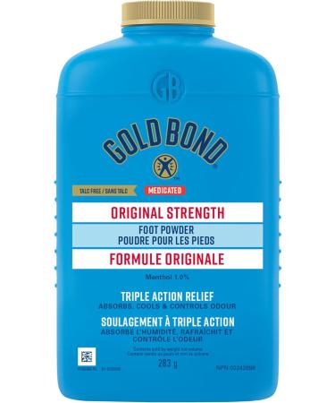 Gold Bond Extra Strength Medicated Body Powder 283g Bottle Cornstarch-Based Moisture Absorbing & Medicated Original Strength Foot Powder 283g Bottle Moisture Absorbing SUBSTANCE + SUBSTANCE 823204 - Buy Online on GoSupps.com