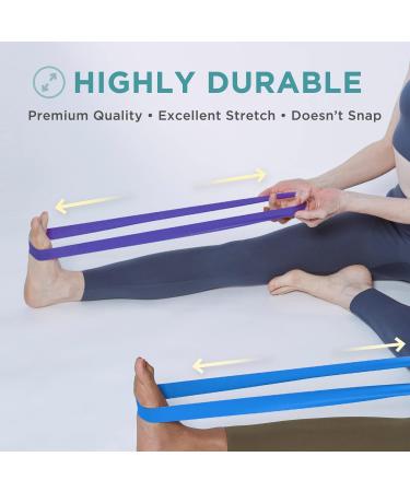 PurAthletics Resistance Loop Band (Set of 3) Exercise Band Mini Band Great for Fitness Training Stretch Yoga and Workout - Buy Online on GoSupps.com