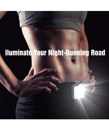 Innofox Running Light 2-Pack Reflective Safety LED Lights for Runners | Rechargeable Clip-On Light for Camping, Hiking, & Outdoor Adventures - Buy Online on GoSupps.com