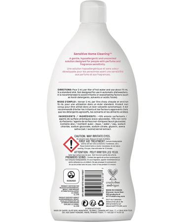 ATTITUDE Baby Natural Bottle & Dishwashing Liquid 23.6 fl oz - Eco-Friendly Baby Care - Buy Online on GoSupps.com