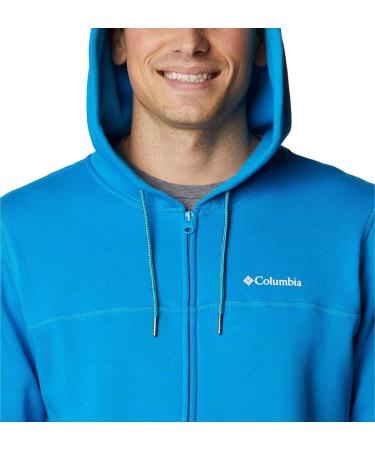 Columbia Men's Fleece Jacket - Large, Compass Blue/White - Buy Online on GoSupps.com