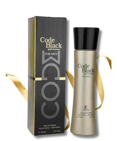 CODE BLACK GOLD INTENSE FOR MEN EAU DE PARFUM 3.4 FL. OZ Amber Spicy fragrance for men. - Buy Online on GoSupps.com