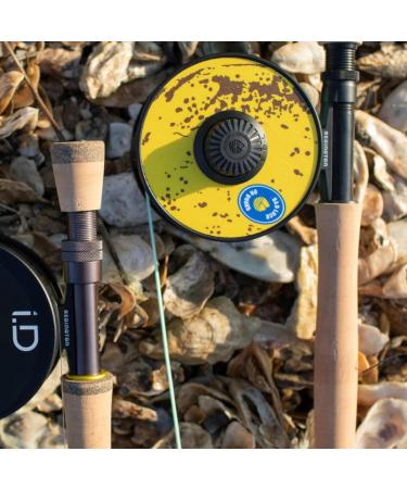 Redington I.D Fly Fishing Reel - Personalized Decal Application, Large Arbor Design, O.D Green 5/6 - Buy Online on GoSupps.com