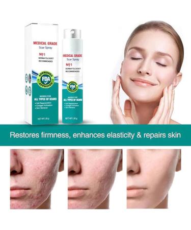 Lukcr Scar Spray 20g Scar Spray Multipurpose Scar Remove Scar Removal Spray Advanced Scar Spray for All Types of Scars (20g) - Buy Online on GoSupps.com