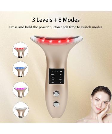 8 Modes & 3 Color Face Massager Enhance Your Skincare Routine with Dual Face Evolution Device - Buy Online on GoSupps.com