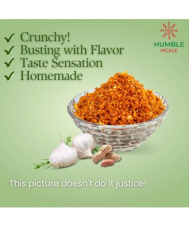 Humble Pickle's Peanut Garlic Chutney Creamy Nutty Flavour Perfect Meal Enhancer 200 Gm (Pack Of 1) - Buy Online on GoSupps.com