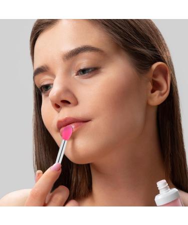12 Pcs Silicone Lip Brushes Applicator Reusable Mini Silicone Lip Balm Brush Lipstick Brush Applicator Portable Lip Applicator Brushes Cosmetic Brush Set - Buy Online on GoSupps.com