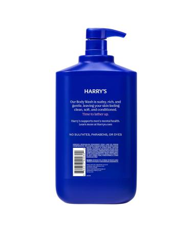 Harry's Men's Body Wash - Fig - 30 fl oz - Shower Gel for Men - No Parabens, Sulfates, or Dyes - Buy Online on GoSupps.com
