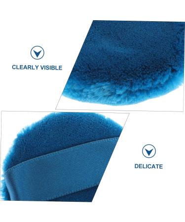 Ipetboom Powder Puff Foundation Set - 4 Pcs Cosmetic Organizer & Blending Puffs - Ideal for Makeup Eyeshadow and Blush - Christmas Stocking Stuffer - 5.5x5.5cm Dark Blue - Buy Online on GoSupps.com