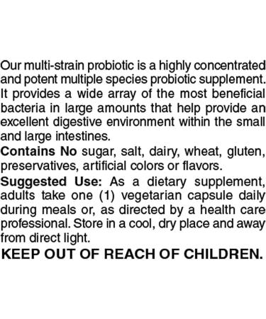 Holly Hill Health Foods Suprema Dophilus 240 Vegetarian Capsules - Buy Online on GoSupps.com