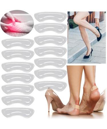 YUECI 8-Pack Thick Heel Stickers | Wear-Resistant Foot Care Tool for Blister Prevention & Comfort | Shoe Filler & Protection for All Shoes - Buy Online on GoSupps.com