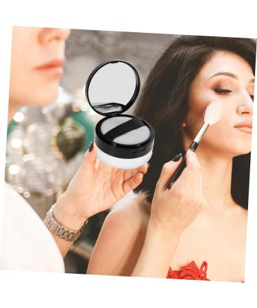 PLAFOPE Powder Case with Mirror Travel Face Powder Case Sifter Loose Powder Compact Puff Case Makeup Boxes - Buy Online on GoSupps.com