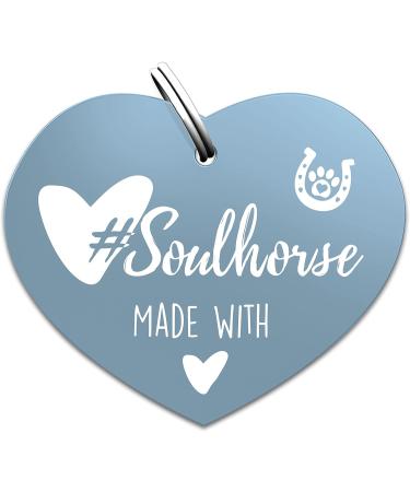 Shop Soulhorse Guardian Angel Saddle & Bridle - Talisman Key Rings for Horses & Pets (Soulmate Blue) - International Shipping Available - Buy Online on GoSupps.com