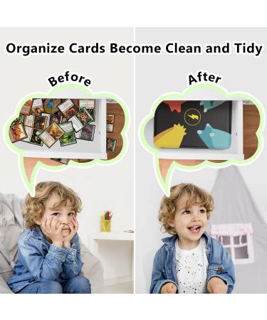 Ace the Game with Zeerliki 9-Pockets Trading Card Binder - 900 Pockets Zipper Album for Boys Girls in Black - Buy Online on GoSupps.com