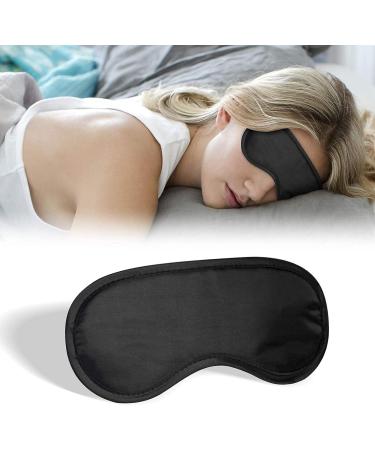 ITME 6 Pack Sleep Eye Mask Shade Cover Sleeping Blindfold for Men & Women Suitable for Lunch Break/Travel/on The Plane/Hotel/Camping Usage ( Black ) 06-pack - Buy Online on GoSupps.com