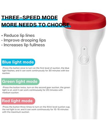 IILLDD Lip Plumpers: Women's Electric Lip Plumper (White) - Best Lip Plumping Tool - Buy Online on GoSupps.com