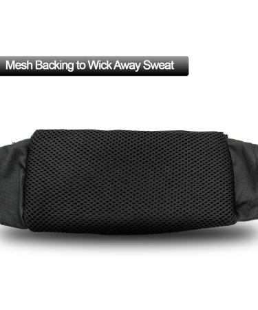 One Trail Hands Free Dog Lead | Durable Bungee Leash With No-Bounce Pack (Large Dog Black) Large Dog Black - Buy Online on GoSupps.com