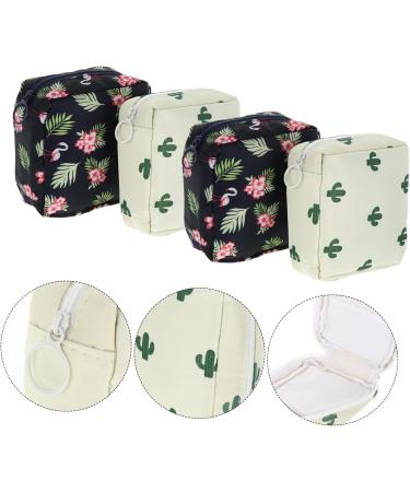 Ultechnovo 12pcs Storage Bags for Women - Cute Oxford Fabric Coin & Key Bags in 3 Colors - Perfect Handbag Organizers - Buy Online on GoSupps.com