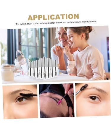 8pcs Mascara Empty Tube Lash Tech Supplies Must Haves Women Lash Tubes Miss Gold and Silver Mini - Buy Online on GoSupps.com