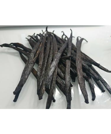 UGANDA Vanilla Pods Premium - 10 Pods, 15-18cm | High-Quality Vanilla Beans - Buy Online on GoSupps.com