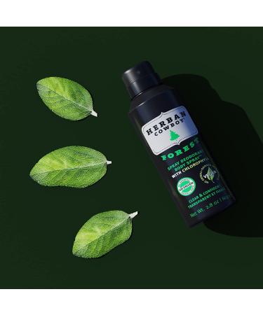 Herban Cowboy Men's Dry Spray Deodorant - Forest 2.8 oz | Vegan, Paraben-Free, Enhanced with Herbs - Buy Online on GoSupps.com