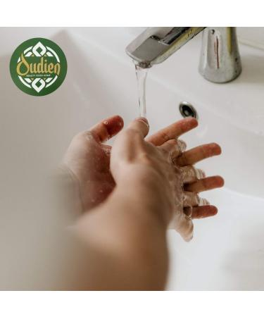 OUDIEN Traditional Peeling Glove & Hamam Soap 200g | Kese Hamam Glove for Soft Smooth Skin - Shop Internationally! - Buy Online on GoSupps.com