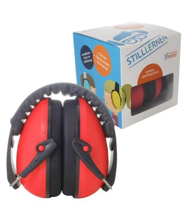 Viwanda Bon Ear Defenders Black Children's Hearing Protection with Adjustable Headband for Noise up to SNR 26 dB Lightweight Hearing Protection for Teenagers and Adults Red - Buy Online on GoSupps.com