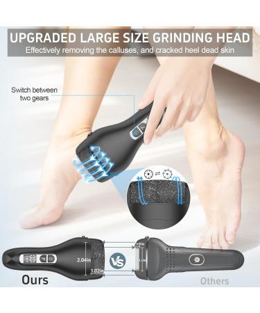 Buy Electric Callus Remover for Feet | Rechargeable Waterproof Pedi Tool | 10-in-1 Foot Care System with LCD Display - Perfect for Cracked Heels & Dead Skin - Buy Online on GoSupps.com