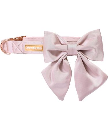 Shop Unique Style Paws Silk Pink Dog & Cat Wedding Halison Band - Perfect for Small Puppies & Kittens | International Shipping - Buy Online on GoSupps.com