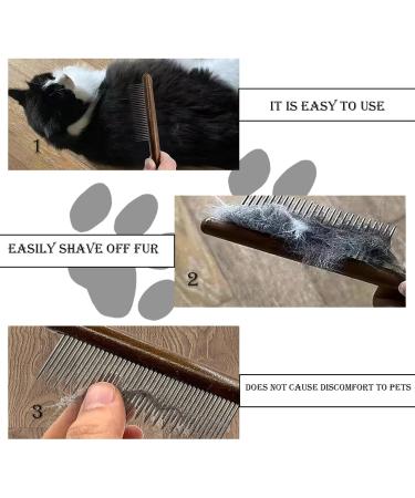 3 PCS Flea Comb for Cats Cat Flea Comb Fine Toothed Pet Comb Beauty Set Comb Set for Removing Floating Hair And Tear Stains Stain Remover Combs Fine Tooth Grooming Removal Tool - Buy Online on GoSupps.com