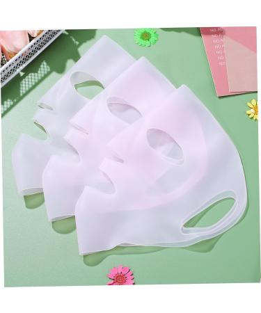Healvian 5 pi ces Masque Visage Silicone R utilisable Couvre-masque Hydratant Antid rapant avec Crochets Oreille Doux et Extensible pour Soins Peau Usage Familial et Salon - Buy Online on GoSupps.com