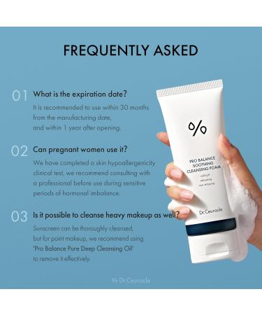 Dr.Ceuracle Pro Balance Soothing Cleansing Foam - Moisture Rich Gel to Foam Daily Cleanser with Refreshing and Hydrating Finish (150 ml / 5.07 fl. oz.) - Buy Online on GoSupps.com