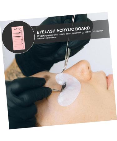 Buy Mikinona Magnetic Eyelash Board & Tweezers | Lash Extension Glue Pallet Holder - 15x7.5x0.3cm Black | International Shipping Available - Buy Online on GoSupps.com