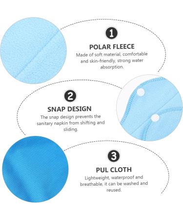 Buy Healvian Women's Polarfleece Sords - 6 Pack Cushioned Washing Bandage | Soft Coalpad Towels for Mothers and Aunts | International Shipping Available - Buy Online on GoSupps.com