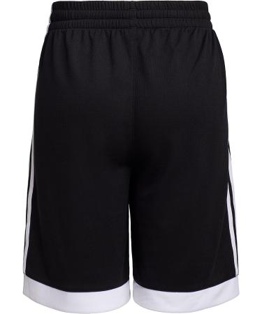 adidas Boys' Elastic Waistband Winner Short - X-Large Black/Scarlet - Buy Online on GoSupps.com