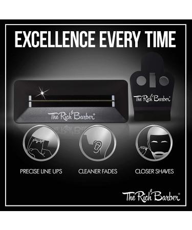 The Rich Barber 1 Minute Blade Modifier & 10 Second Blade Setter - Black Zero Gap Tool for Cleaner Fades & Sharper Lines - Compatible with Andis Outliners - Buy Online on GoSupps.com