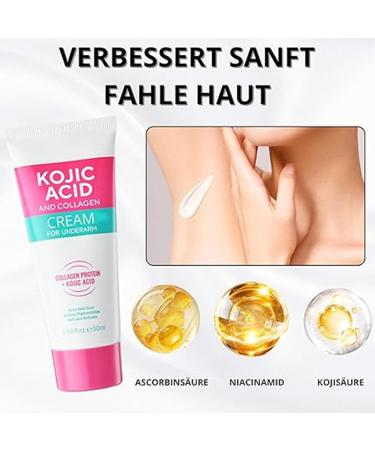  Utapossin Konolic Acid Underarm Cream 2-Pack - Buy Online on GoSupps.com