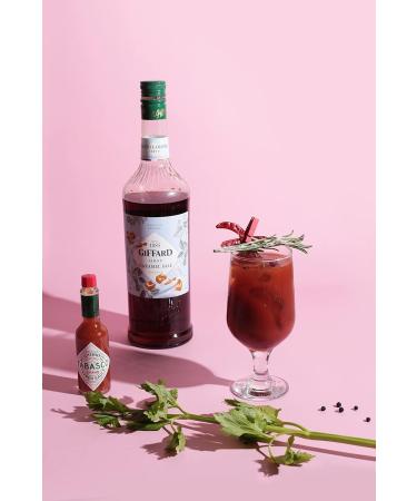 Giffard - Salted Caramel Flavor Syrup - Recipe and Made in France - Gourmet and Balanced - 1 Liter - Buy Online on GoSupps.com