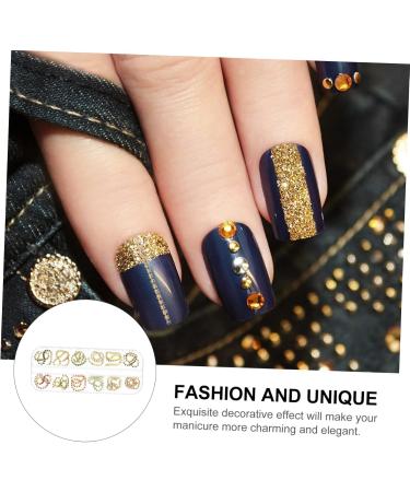 1 Box Nail Art Accessories Nail Art Decoration Charms Vintage Nail Decor Punk DIY Nail Art Nail Chain Charms Nail Embellishments Manicure Chain Charm Jewelry Zinc Alloy Chic - Buy Online on GoSupps.com