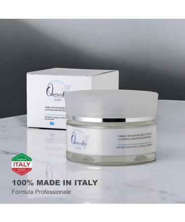  Querida Querida Anti-Aging Restorative Face Cream with Certified Snail Slime - SPF 15 Sun Protection - With Hyaluronic Acid and Easyliance - Stain & Wrinkle Treatment - Made - Buy Online on GoSupps.com