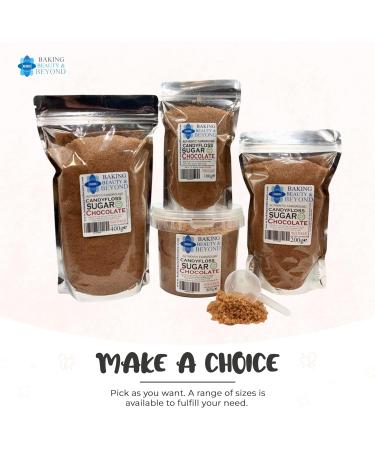 Baking Beauty and Beyond Premium Floss Sugar for Cotton Candy - Cotton Candy Flossing Sugar with Natural Ingredients Perfect for Every Occasion Bulk Floss Sugar 800g - Chocolate Flavour - Buy Online on GoSupps.com