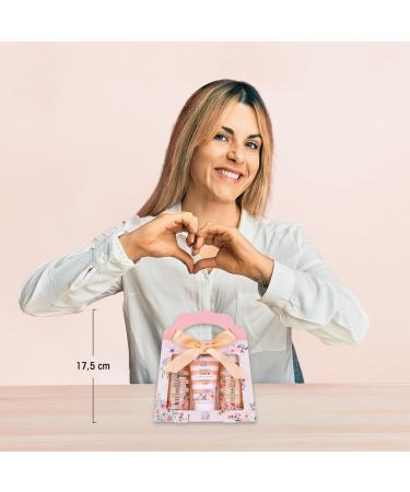 Accentra Honey Jasmine Shower Set for Women - 3-Part Gift Set with Shower Gel Body Lotion & Bubble Bath - Perfect Wellness Gift for Valentine's Day & Mother's Day - Buy Online on GoSupps.com