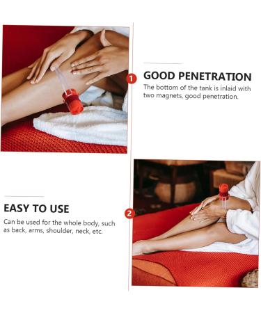 Beaupretty Moxibuspot Set - Portable Moxibustion Tank & Magnetic AI Massage Device for Health & Wellness | Alternative Medicine Solutions - Buy Online on GoSupps.com