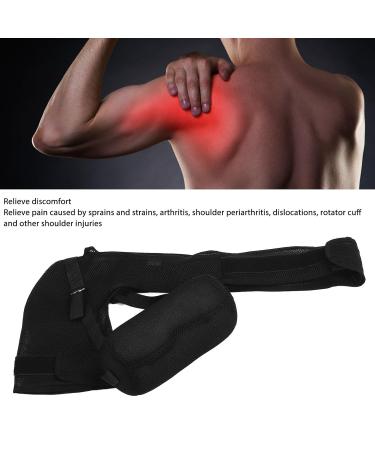 Shoulder Stability Brace - Adjustable Cuff Support Sleeve with Underarm Pillow for Injury Recovery - Buy Online on GoSupps.com